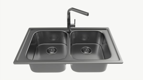 Kitchen Sink Faucet 05 stainless steel