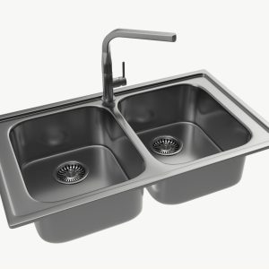 Kitchen Sink Faucet 05 stainless steel