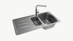 Kitchen Sink Faucet 06 stainless steel