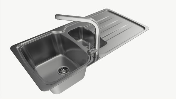 Kitchen Sink Faucet 06 stainless steel