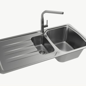 Kitchen Sink Faucet 06 stainless steel