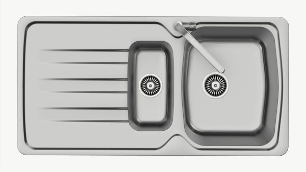 Kitchen Sink Faucet 06 stainless steel