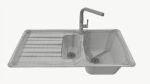 Kitchen Sink Faucet 06 stainless steel