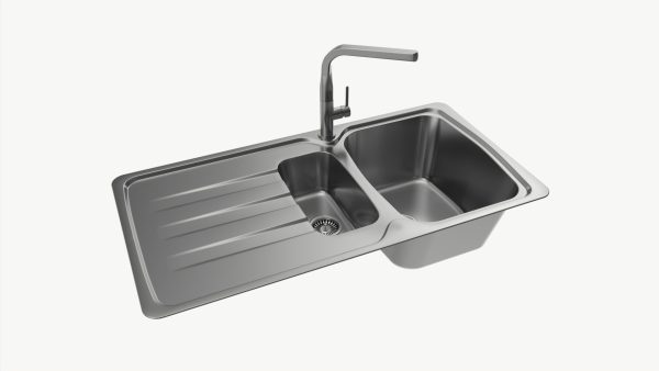 Kitchen Sink Faucet 06 stainless steel