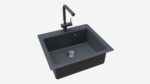 Kitchen Sink Faucet 08 black onyx