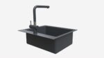 Kitchen Sink Faucet 08 black onyx