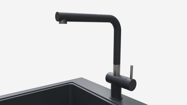 Kitchen Sink Faucet 08 black onyx