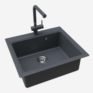 Kitchen Sink Faucet 08 black onyx