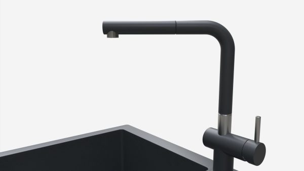 Kitchen Sink Faucet 09 black onyx