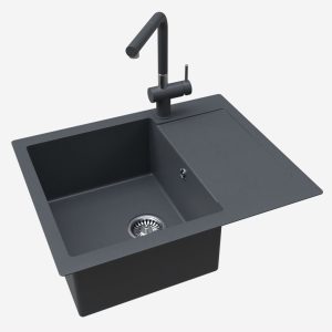 Kitchen Sink Faucet 09 black onyx