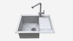 Kitchen Sink Faucet 09 black onyx