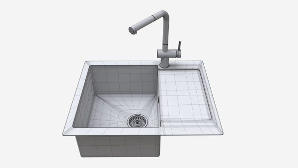 Kitchen Sink Faucet 09 black onyx