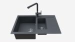 Kitchen Sink Faucet 12 black onyx