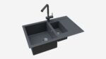Kitchen Sink Faucet 12 black onyx