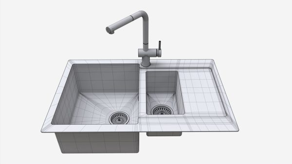 Kitchen Sink Faucet 12 black onyx