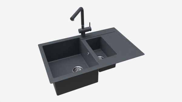 Kitchen Sink Faucet 12 black onyx