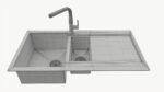 Kitchen Sink Faucet 16 stainless steel
