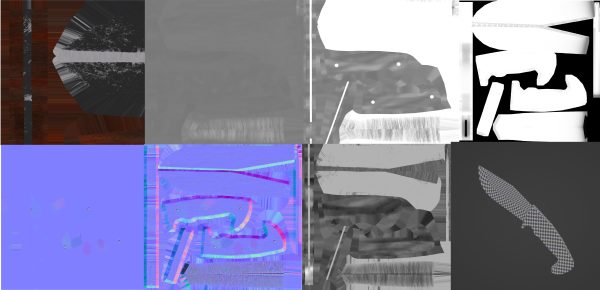 knife lowPoLY