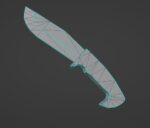 knife lowPoLY