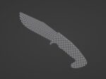 knife lowPoLY