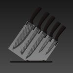 Knifes Blocks and Chopping Board