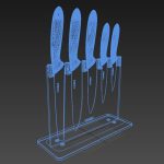 Knifes Blocks and Chopping Board