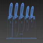 Knifes Blocks and Chopping Board