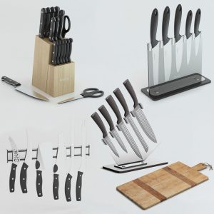 Knifes Blocks and Chopping Board