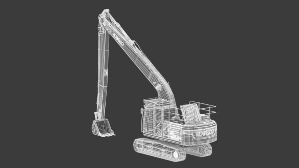 Kobelco SK210LC-10 Long Arm Excavator