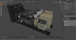 Kohler Diesel Generator Sand Color