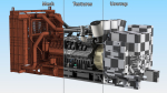 Kohler Diesel Generator Sand Color