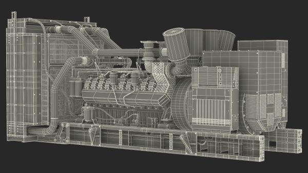 Kohler Diesel Generator Sand Color
