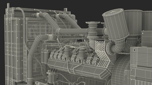 Kohler Diesel Generator Sand Color