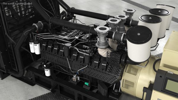 Kohler Diesel Generator Sand Color
