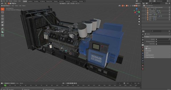 Kohler Industrial Diesel Generator