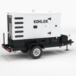 Kohler Industrial Diesel Generators Single White color