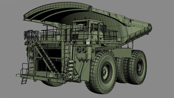 Komatsu 930 E-5 Mining Dump Truck