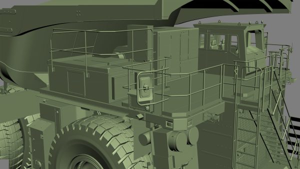 Komatsu 930 E-5 Mining Dump Truck