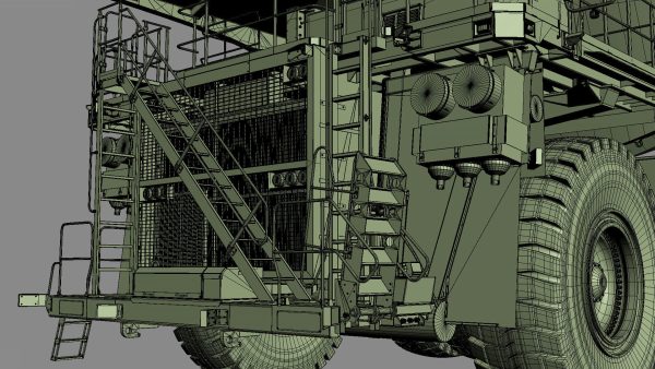 Komatsu 930 E-5 Mining Dump Truck