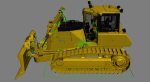 Komatsu D65PXi-18 Crawler Dozer Rigged