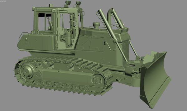 Komatsu D65PXi-18 Crawler Dozer Rigged