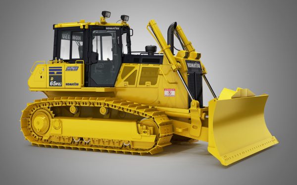 Komatsu D65PXi-18 Crawler Dozer Rigged