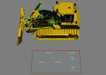 Komatsu D65PXi-18 Crawler Dozer Rigged