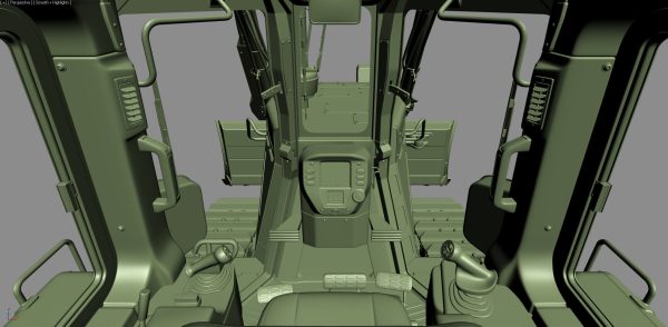 Komatsu D65PXi-18 Crawler Dozer Rigged