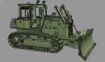 Komatsu D65PXi-18 Crawler Dozer Rigged