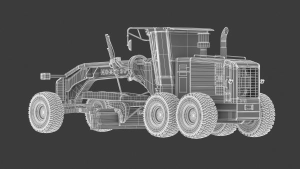 Komatsu GD655 Motor Grader