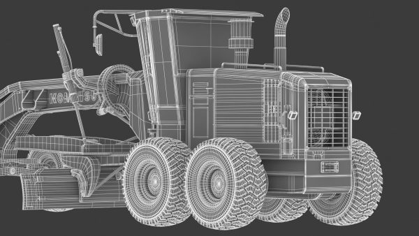 Komatsu GD655 Motor Grader