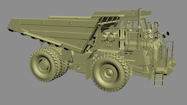 Komatsu HD605-8 Rigid Dump Truck