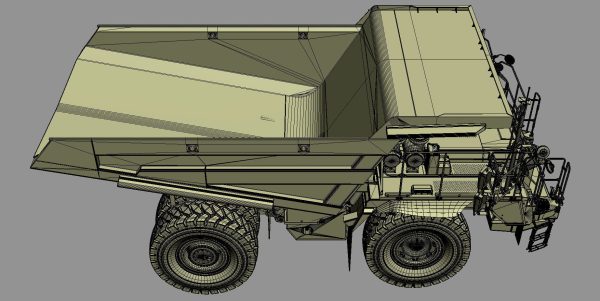 Komatsu HD605-8 Rigid Dump Truck