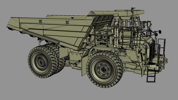 Komatsu HD605-8 Rigid Dump Truck